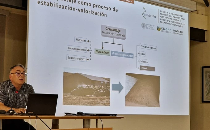 El boví de carn avança en la millora tècnica de l'agrocompostatge