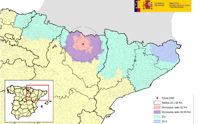 Máxima precaución por la presencia de la Dermatosis Nodular en Huesca