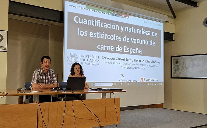 El boví de carn avança en la millora tècnica de l'agrocompostatge