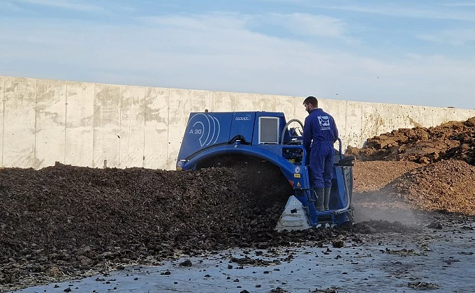 El boví de carn avança en la millora tècnica de l'agrocompostatge
